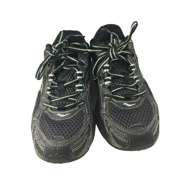 Saucony Grid Terrain Womens 15102-2 Running Shoe Size 6 Black Sneakers Athletic - Picture 6 of 12